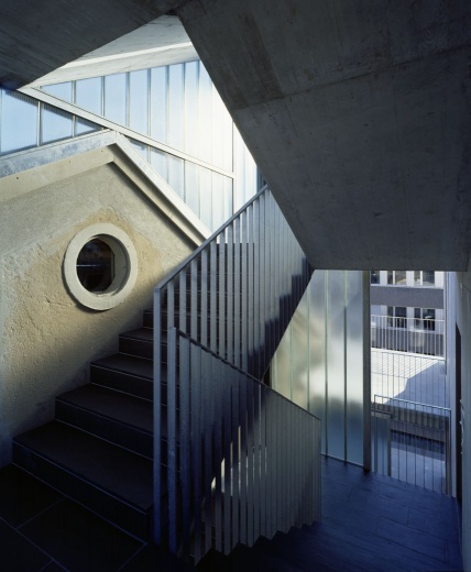 Blick ins Treppenhaus