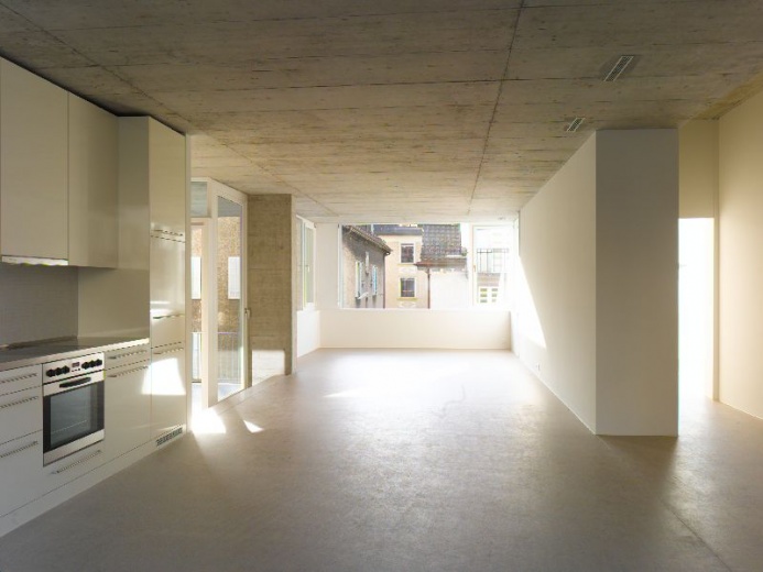 2. Obergeschoss, Variante 3-Zimmer-Wohnung