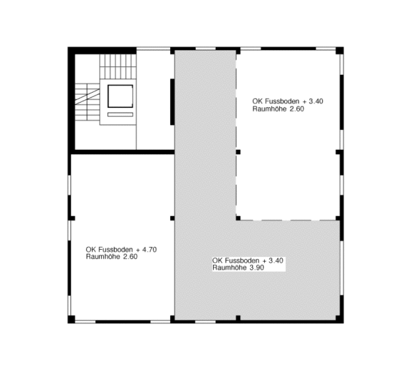 Grundriss 1. Obergeschoss