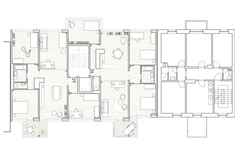 Grundriss Obergeschoss