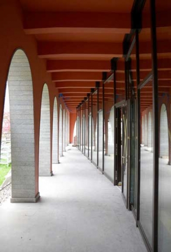 Verglasung Eingangshalle