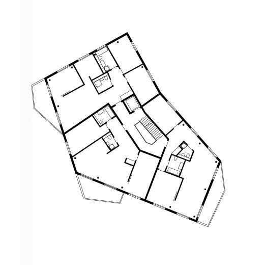 Obergeschoss "praktische Mitte"