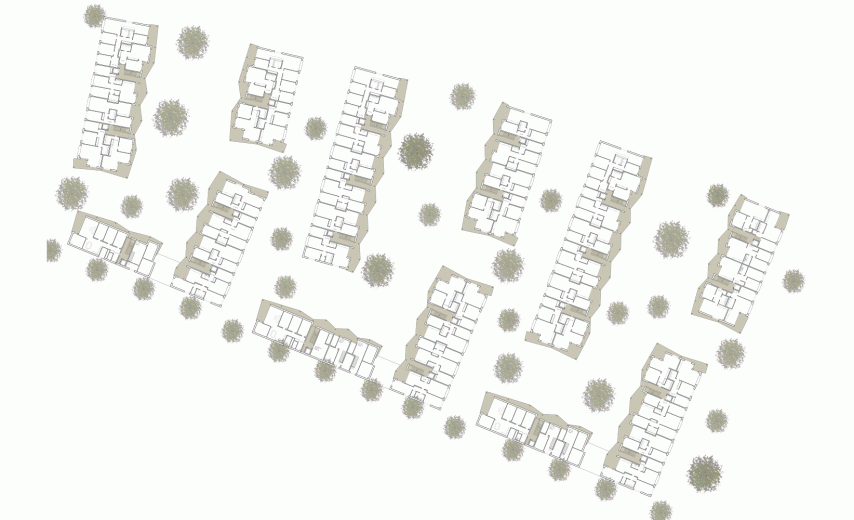 Grundriss Normalgeschoss