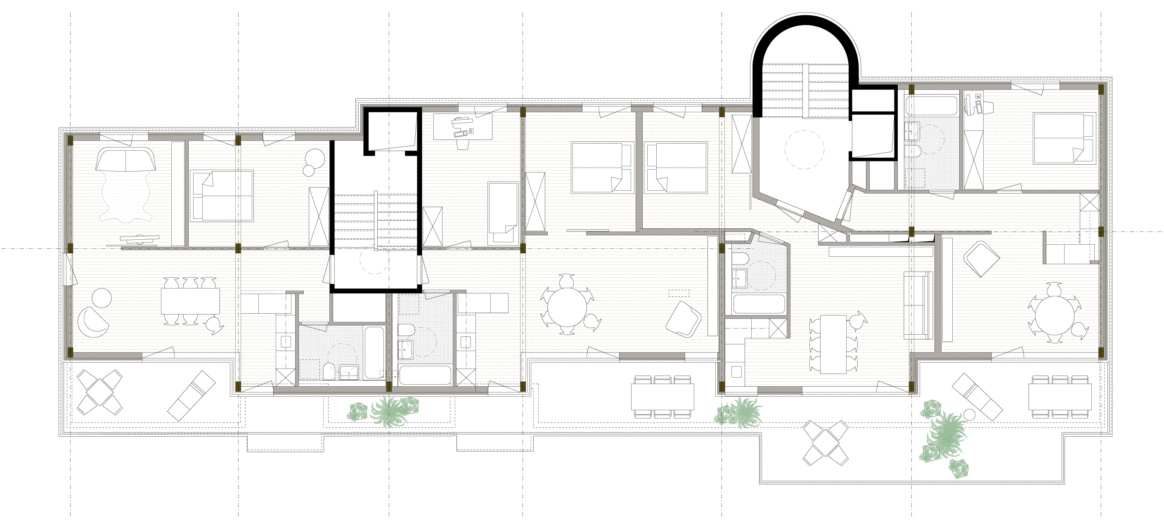 Grundriss Aufstockung