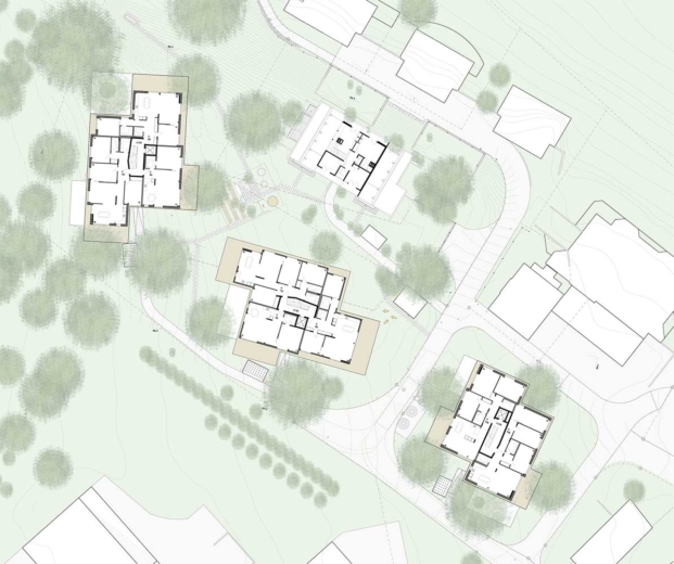 Situation/Obergeschosse