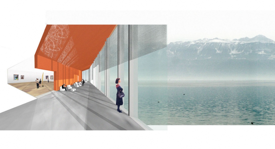 Ausstellungsraum, Wandelhalle, Aussicht