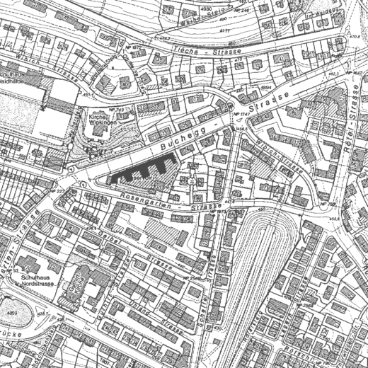 Situation Rosengartenstrasse